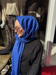 fendi kaşmir ipek lacivert