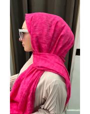 invee leopar şal fuşya