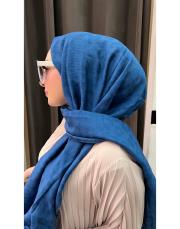 invee leopar şal indigo