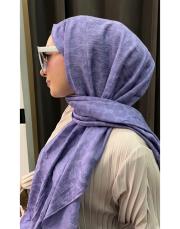 invee leopar şal lila