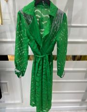 taşlı kimono yeşil