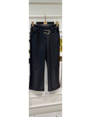 deri gold kemerli pantolon siyah