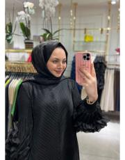 hüma elbise siyah 2