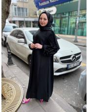 hüma elbise siyah 3