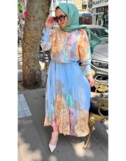 orkide takım bebe mavi