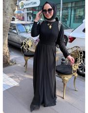 senna abaya siyah 3