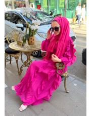 duru elbise pembe 3