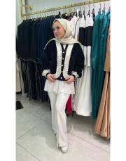 ısabel hırka siyah