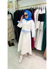 bella etekli takım beyaz 2