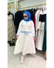 bella etekli takım beyaz 3