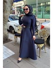 dilay elbise lacivert