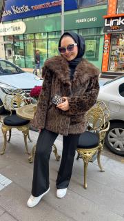 leoparlı kürk leopar