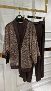 payetli jess takım kahve