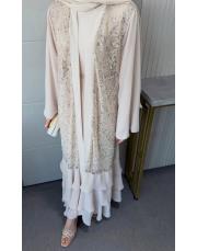payetli jess abaya bej 2