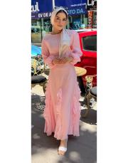 ocea elbise pembe