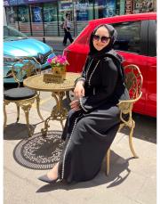 klaro abaya siyah 2