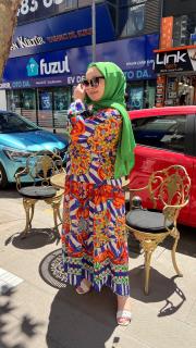 yasemin elbise mor 3