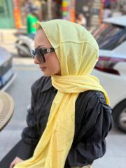 fendi pamuk ipek sarı