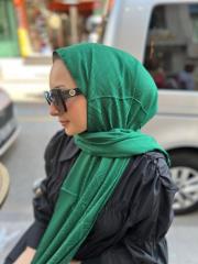 fendi pamuk ipek zümrüt